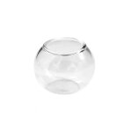 Mini bol en verre de forme ronde pour maison de poup�e, miniature de r�servoir de poisson, simulation ...