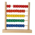 Mini boulier en bois pour enfants, jouet educatif d'apprentissage prcoce des maths, jeu de comptage ...