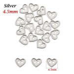 Mini boutons couleur bonbon 4. 5mm / 7mm, 20 / 40 pi�ces, boucle de poup�e en forme de coeur, v�tements, ...