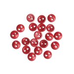 Mini boutons en plastique, 20 pices, 3mm 4mm, deux trous, boucle ronde pour vtements de poupe blyth, ...