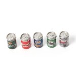 Mini canette de bière en aluminium, 10 pièces / ensemble, divers styles, kit modèle de simulation pour ... Mini canette de bière en aluminium, 10 pièces / ensemble, divers styles, kit modèle de simulation pour ...
