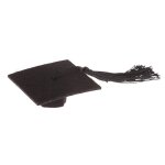 Mini casquette de docteur, 1 pice, bonnet de remise de diplme avec glands, tissu en feutre + accessoires ...