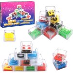 Mini casse - têtes enfant, 24 pièces casse tete enfant labyrinthe 3d, mini casse - têtes pour pochettes, ... Mini casse - têtes enfant, 24 pièces casse tete enfant labyrinthe 3d, mini casse - têtes pour pochettes, ...