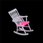 Mini chaise a bascule de poupée pour accessoires, meubles de maison de poupée, décoration de chambre ... Mini chaise a bascule de poupée pour accessoires, meubles de maison de poupée, décoration de chambre ...
