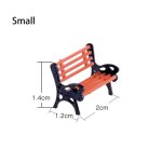 Mini chaise lumineuse, ornements de jardin f�eriques, d�cor de maison, pot de fleurs, accessoires de ...