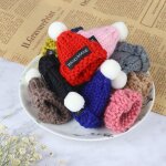 Mini chapeau a tricoter pour poupes, 1:6 1:12, petit chapeau, dcoration pour enfants, couvre - chef ...