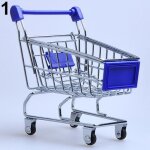 Mini chariot a main de supermarch�, chariot de courses, rangement de jouets, cadeau pour enfants, maison ...