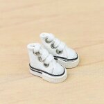 Mini chaussure de skate en toile de haute qualité, 3. 5cm, 1 pièce Mini chaussure de skate en toile de haute qualité, 3. 5cm, 1 pièce
