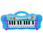 Mini clavier de piano electronique pour enfants, jouet musical avec 7 chansons de d�monstration pr�charg�es ...