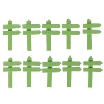 Mini cl�ture en bois miniature, panneaux, artisanat, d�coration de jardin, pot de plantes, micro paysage, ...