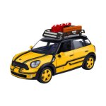 Mini cooper s countryman jaune noir avec galerie de toit 1 / 24 motormax