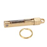 Mini couteau pliant ds en laiton, mini couteau porte - cls couteau de poche portable pour dballer ...
