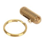 Mini couteau de poche en laiton, lame rétractable en acier inoxydable, couteau utilitaire, ouvre - paquet ... Mini couteau de poche en laiton, lame rétractable en acier inoxydable, couteau utilitaire, ouvre - paquet ...