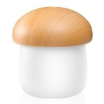 Mini diffuseur d'arme de champignon, humidificateur d'air avec veilleuses, pour maison, voiture, bb, ...