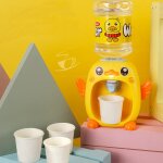 Mini distributeur d'eau et de boissons, canard jaune, jouet, maison de jeu pour enfants, jouets de simulation, ...