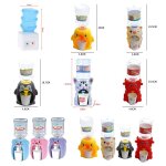 Mini distributeur d'eau en forme de dessin animé, simulation de boisson, avec son léger, jouets pour ... Mini distributeur d'eau en forme de dessin animé, simulation de boisson, avec son léger, jouets pour ...