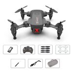Mini drone 4k haute d�finition a double cam�ra, wifi fpv, pliable en hauteur, quadricopt�re rc, jouet ...