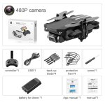 Mini drone avec cam�ra 4k ls - min p 1080p, quadricopt�re pliable, wifi, portable, t�l�command�, jouet ...