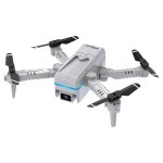Mini drone h6 4k avec cam�ra, double drone, mode de maintien d'altitude, wifi, fpv, h�licopt�re rc - ...