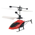 Mini drone h�licopt�re volant a induction infrarouge, jouets pour enfants, avion l�ger a led, suspension ...