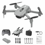 Mini drone pliable 4k 1080p hd, double cam�ra wifi fpv, pression de l'air, maintien d'altitude, quadricopt�re ...