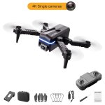 Mini drone pliable kk1, cam�ra 4k professionnelle rc, wifi fpv, quadcopte, jouet d'ext�rieur - g�n�rique ...