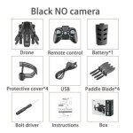 Mini drone pliable kk8 rc, jouet h�licopt�re a altitude avec cam�ra hd wifi fpv, quadcopter professionnel, ...