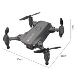 Mini drone professionnel 4k hd 2. 4 p, 1080 ghz, wifi fpv, avion, double cam�ra, pliable, rc, h�licopt�re, ...