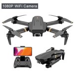 Mini drone rc 4k professionnel hd double cam�ra wifi fpv, photographie a�rienne, h�licopt�re pliable ...