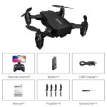 Mini drone s20 avec cam�ra hd 4k, gps, wifi, 5g, distance de 100m, contr�le par application, quadricopt�re ...
