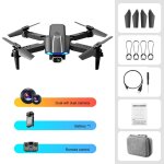 Mini drone s65, cam�ra 4k, avec wifi fpv, t�l�commande portable pliable, quadricopt�re rc, jouets