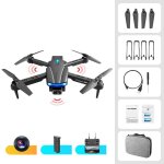 Mini drone s85 4k, double cam�ra, pour eviter les obstacles, t�l�commande, jouet h�licopt�re, avion - ...