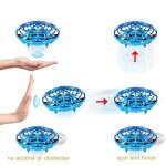 Mini drone ufo h�licopt�re a main quadrocopter infrarouge induction avion volant balle jouets pour enfants, ...