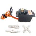 Mini engrenage m�tallique 5kg ds041mg, servo analogique pour loisirs rc voiture bateau h�licopt�re avion ...