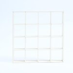 Mini etagère de rangement en bois de bouleau pour maison de poupée, 4 niveaux, 16 grilles, support de ... Mini etagère de rangement en bois de bouleau pour maison de poupée, 4 niveaux, 16 grilles, support de ...