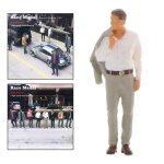 Mini figurines diorama 1 / 64, costumes pour personnes, mod�le de construction de rue, parc de chemin ...