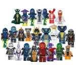 Mini figurines lot x24 serpents ninja phantmes pirates