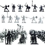 Mini figurines de soldats anciens, 60 pi�ces / ensemble, mod�le statique, jouet pour enfants, nouveau ...