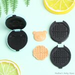 Mini four electrique de poche pour maison de poup�e, jouet miniature, accessoires de cuisine, cadeau ...