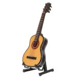Mini modèle de guitare - cadeau unique et décoration de bureau, bois de haute qualité, 15 x 5, 7 x 1, ... Mini modèle de guitare - cadeau unique et décoration de bureau, bois de haute qualité, 15 x 5, 7 x 1, ...