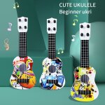 Mini guitare classique a 4 cordes pour enfants, ukulele, jouet, instruments de musique, pour débutants, ... Mini guitare classique a 4 cordes pour enfants, ukulele, jouet, instruments de musique, pour débutants, ...