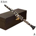 Mini hautbois miniature, modle de bureau, dcoration, instrument de musique, broches de meubles de nol, ...