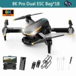 Mini importateur professionnel 8k, 4k hd, photographie arienne, quadricoptre, hlicoptre tlcommand, ...