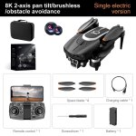 Mini importateur professionnel d'vitement d'obstacles, a10 pro, camra double hd 6k, moteur sans balais ...