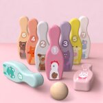 Mini jeu de bowling pour enfants, ensemble de table color�, animal mignon, divertissement, pour le bureau ...