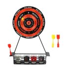 Mini jeu de fl�chettes � boire, jeu de bar � roulette avec 4 gobelets en verre et 1 support � cible, ...