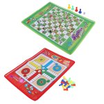 Mini jeu de voyage portable, echecs volants, echiquier pliant, jeu de société amusant pour les parents ... Mini jeu de voyage portable, echecs volants, echiquier pliant, jeu de société amusant pour les parents ...