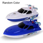 Mini jouet pour bb, bateau electrique a surface lisse, bateau rapide pour enfants, course, batteries ...