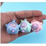 Mini jouets de devinettes, jeu de doigts, ciseaux en papier, jouet oeuf rond, pendentif porte - cls ...