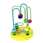 Mini jouet educatif de maths montessori pour bébé, cercles en bois, labyrinthe de perles, montagnes russes, ... Mini jouet educatif de maths montessori pour bébé, cercles en bois, labyrinthe de perles, montagnes russes, ...